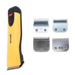 Cortadora de pelo profesional para s y mascotas, máquina de aseo de 35W, cortadora potente de pelo para mascotas, cargador, cortadora de belleza de poco ruido