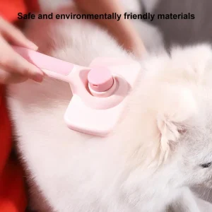 Sturdy Pet Grooming Accessory Pet Grooming Brush Set for Cats Dogs Self Shedding Brush with Massage Comb Hair for Puppy for Pets