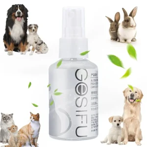 Espray eliminador de olores para mascotas, pulverizador de larga duración para eliminar olores de gatos, ideal para orinar, esterilización, suministros para mascotas, 50ml