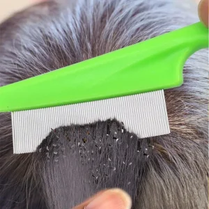 Cepillo suave para eliminar huevos de pulgas para s pequeños, cepillo dentado fino para mascotas, peine para el vientre y el ojo de cachorro, producto para pelos de gato sin enredos