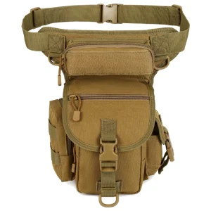 Bolsa de pierna para hombre y mujer, paquete táctico multifuncional, bolsa de muslo para senderismo al aire libre