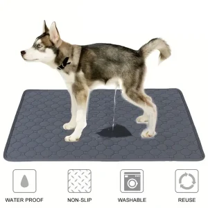 Alfombrilla reutilizable para orina de , alfombrilla lavable para el suelo del asiento del coche, sofá, impermeable, absorbente, pañal de entrenamiento para cachorros y gatos, suministros para mascotas
