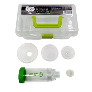 Nebulizador Manual de plástico para mascotas, cámara de Aerosol, tanque espaciador, bomba de inhalación de asistencia, máscara de silicona para clínica de animales, gato y , nuevo