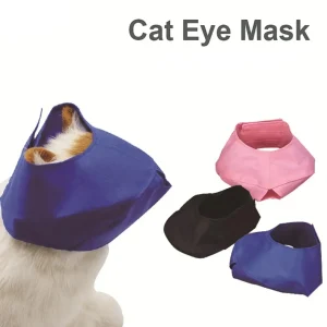 Cat Eye Mask Cat Bathing Cleaning Nail Cutting Supplies Surgical Soothing Emotions Eye Mask Accessories Cosas Para Mascotas