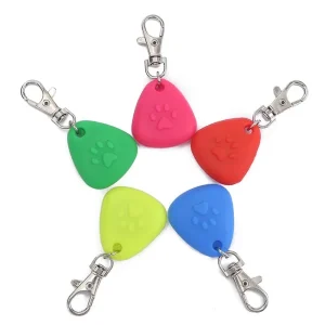 Silicone Triangle Pendant Luminous Pendant for Walking Dogs At Night, Anti Lost Light, Outdoor Warning Light, Pet Supplies