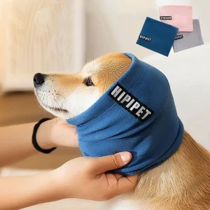 Orejeras para el cuidado de s, orejeras suaves y cálidas a prueba de ruido, cubierta para las orejas para mascotas, sombrero de tela, aseo, baño, secado por soplado, manga para mascotas