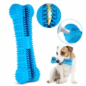 Cepillos de dientes de goma suave para s pequeños, juguetes para masticar, palo de cepillo para s, limpieza de dientes de 360 grados, pasta de dientes para mascotas