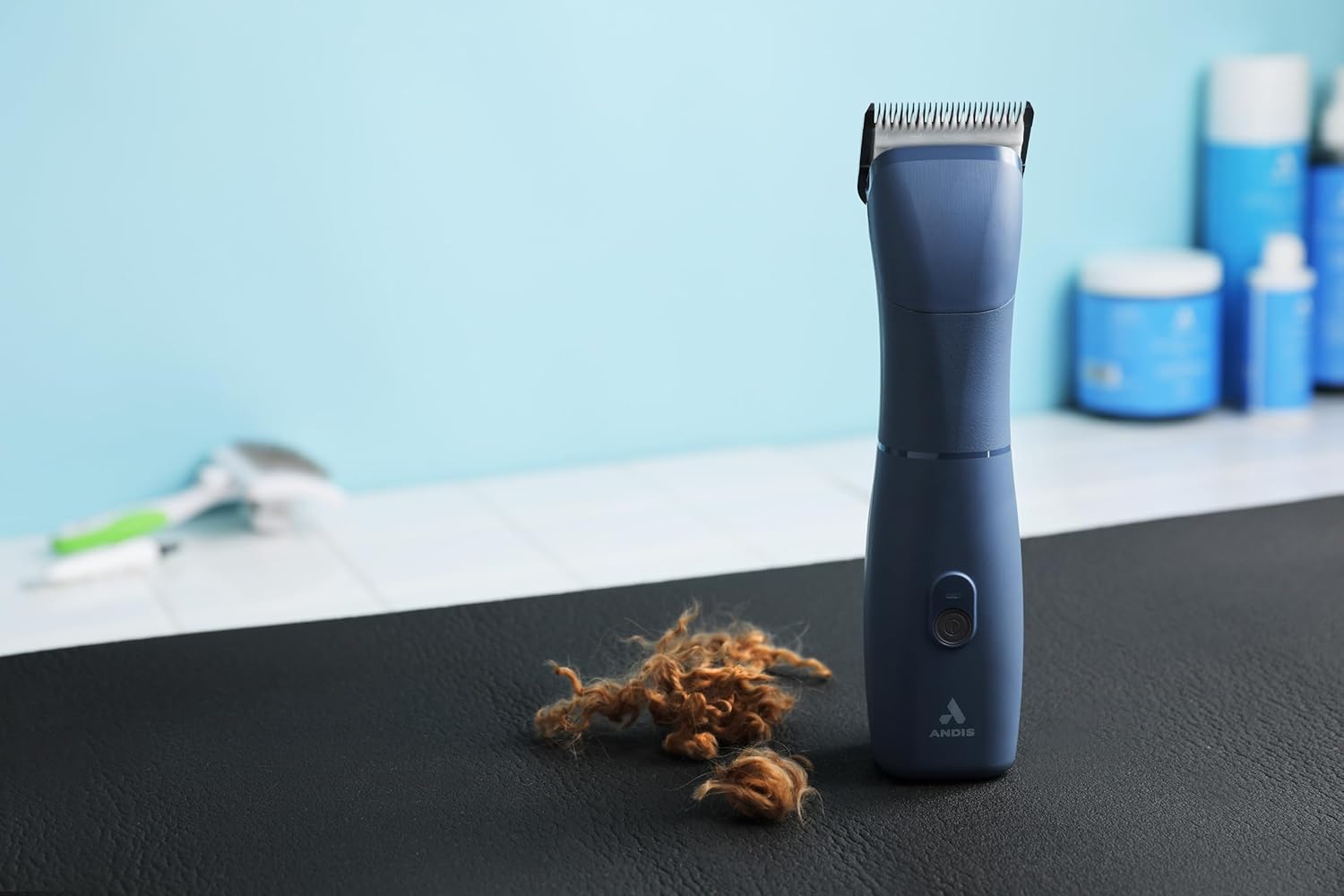 Andis Emerge 560486 - Cortapelos para perros de iones de litio, sin cable, para todos los abrigos y razas, color azul, 560486 - Imagen 5