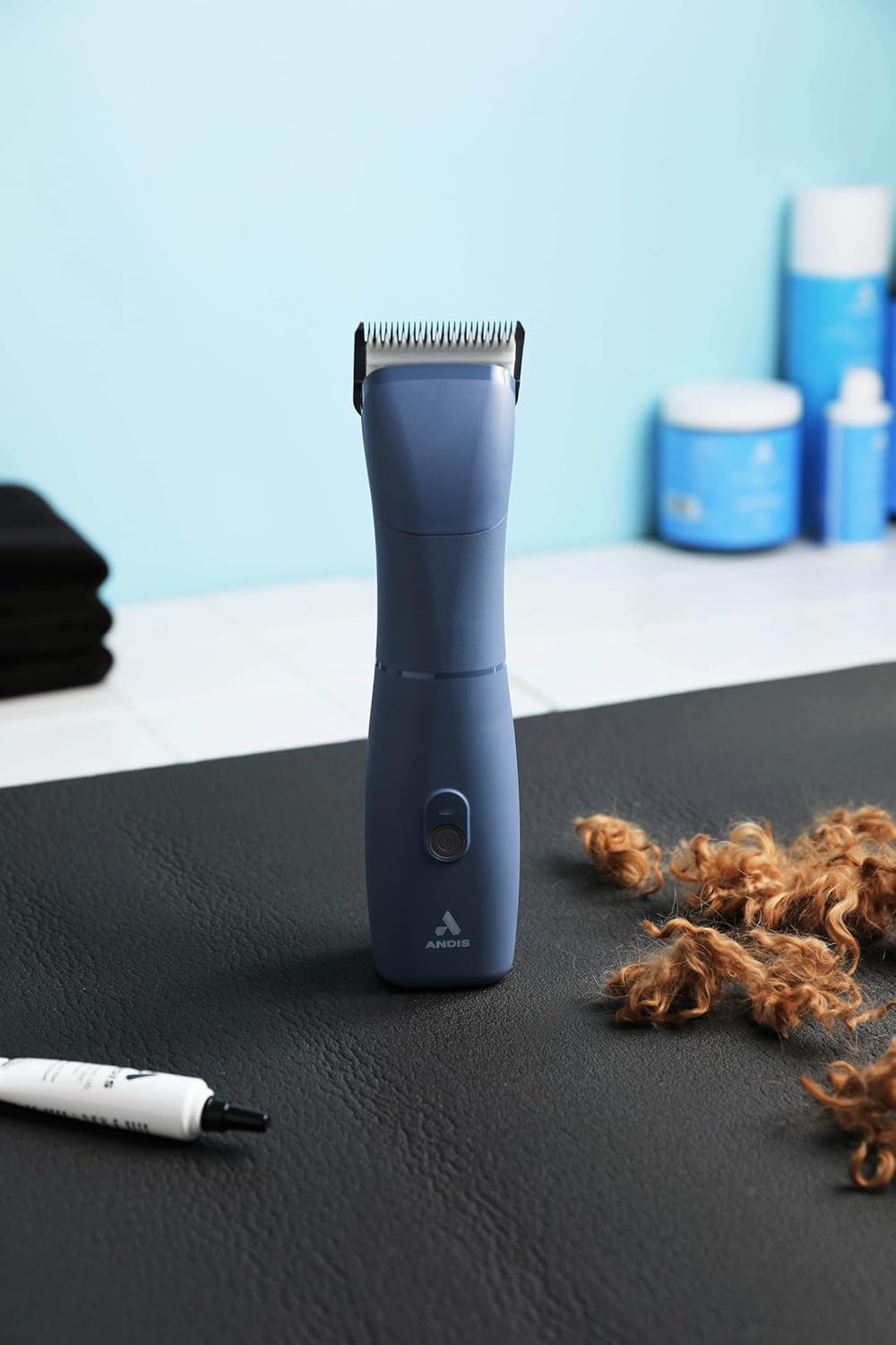 Andis Emerge 560486 - Cortapelos para perros de iones de litio, sin cable, para todos los abrigos y razas, color azul, 560486 - Imagen 6